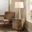 Alps Metal Table Lamp, Warm Grey