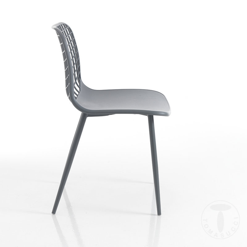 Smithtown 45cm H Cross Back Side Chair