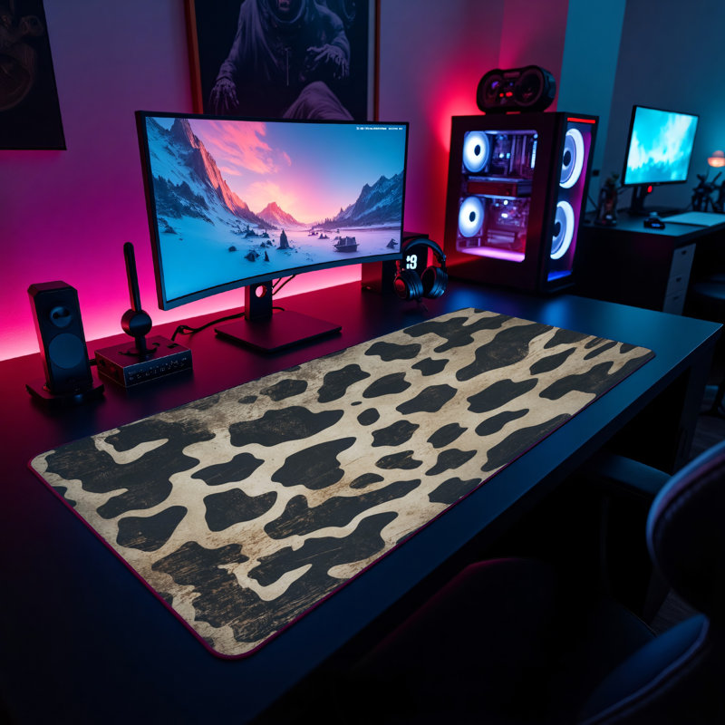 Polyester Desk Pad, 31.5x15.5