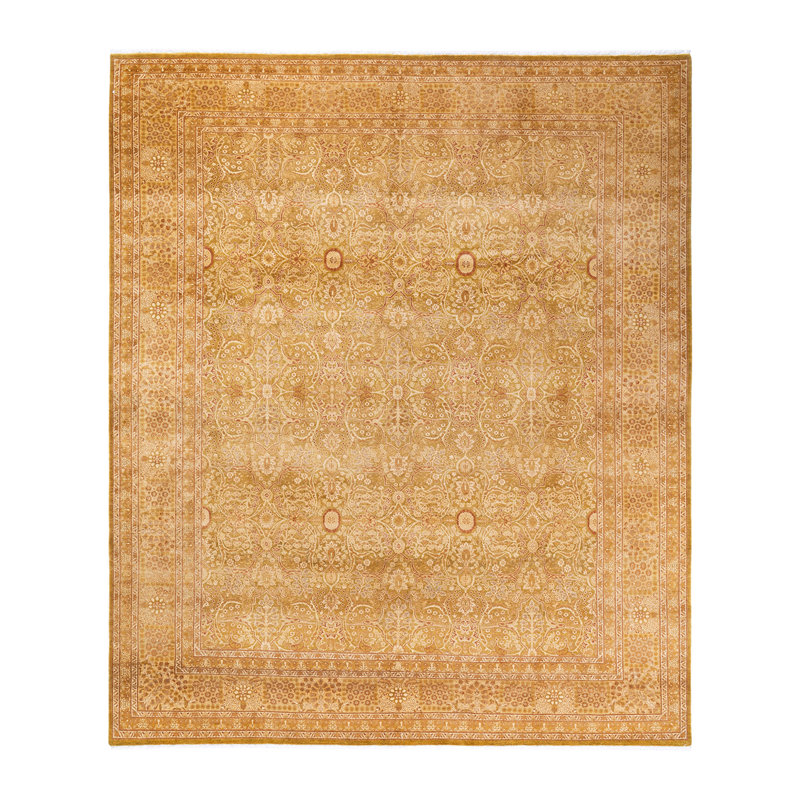 Classic One-of-a-Kind 8'2" X 9'8" Hand Knotted Area Rug