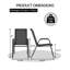 12.75cm H Metal Stacking Armchair-145592972