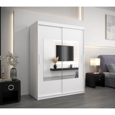 Aarushi 2 Door Manufactured Wood Wardrobe