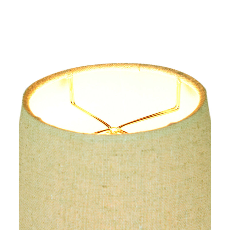 Sand Linen Empire Lamp Shade 8'' Classic Design