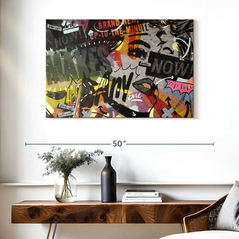 Leisha Anyone Now, 26" H x 39" W