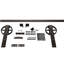 Ensemble de quincaillerie pour porte de grange standard Premium-69733508-69733528