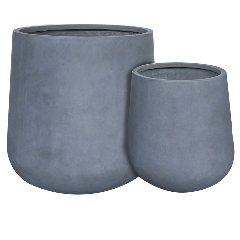 Brach Ceramic Pot Planter, Grey
