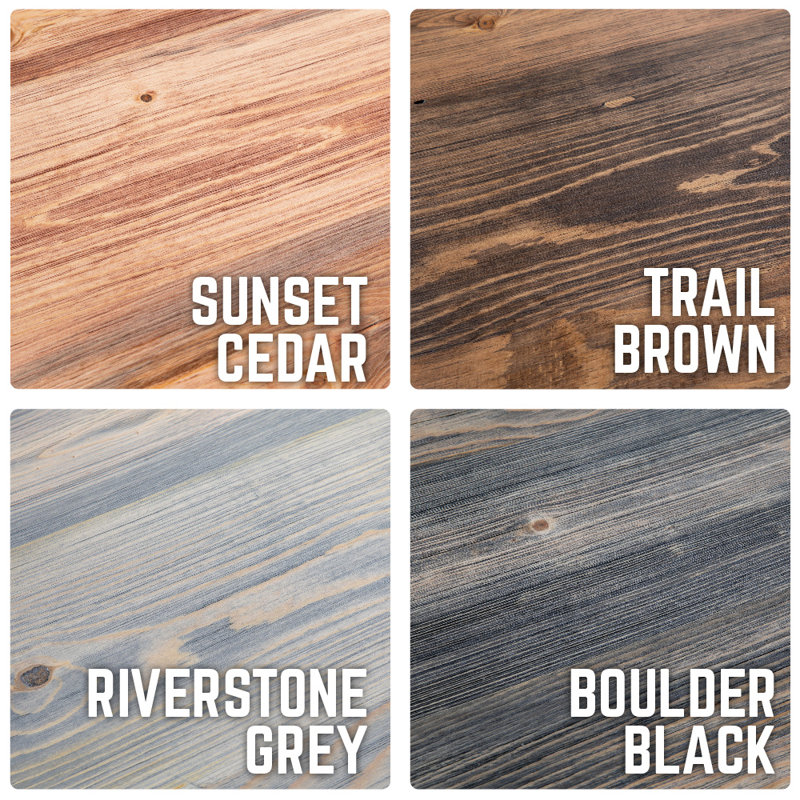 Riverstone Grey Reclaimed Wood 48" Console Tabletop