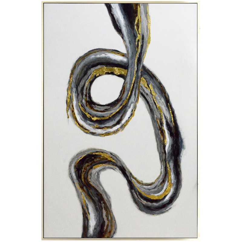 Vague - cadre photo, reproduction d'art sur plastique