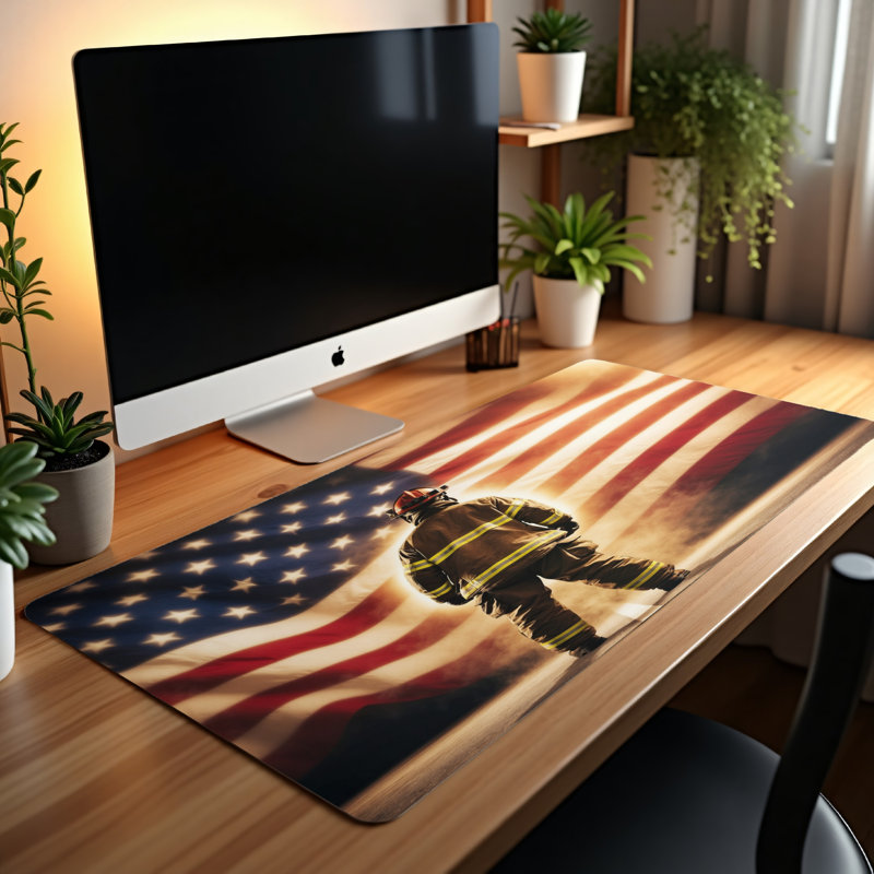 Polyester Desk Pad, 31.5x15.5