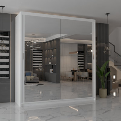 Nyhagen 2 Door Manufactured Wood Wardrobe