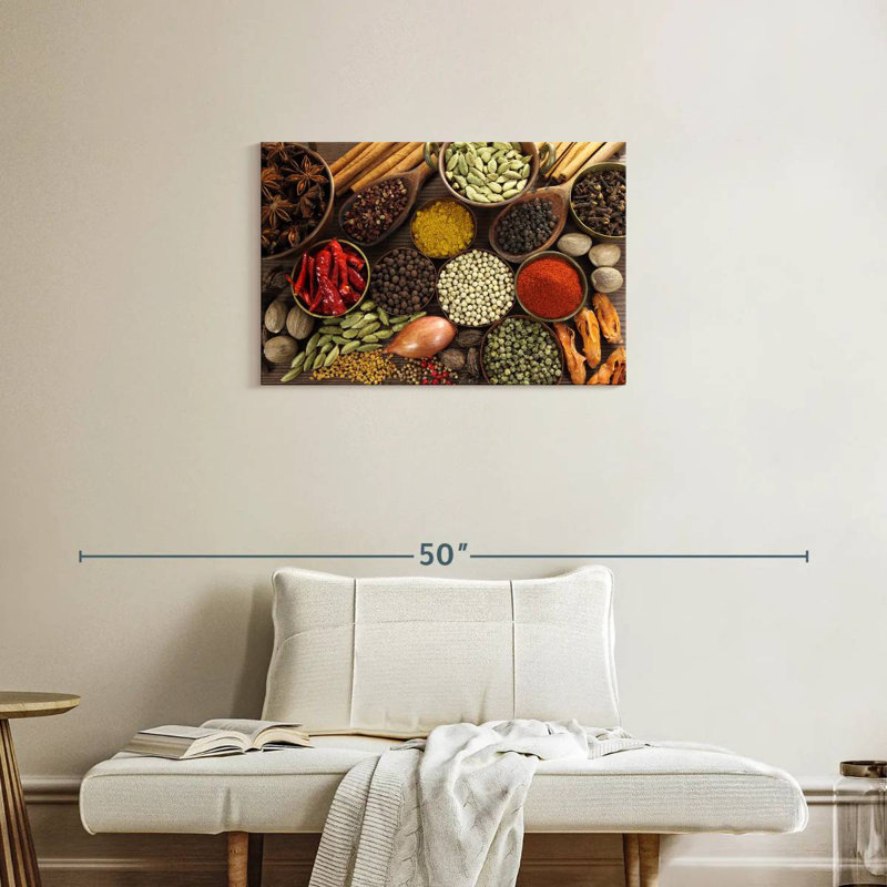 Yarlin Natural Spices, 20" H x 30" W