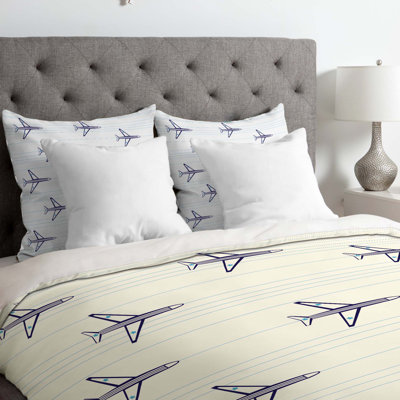 Vy La Polyester Geometric Shapes Duvet Cover