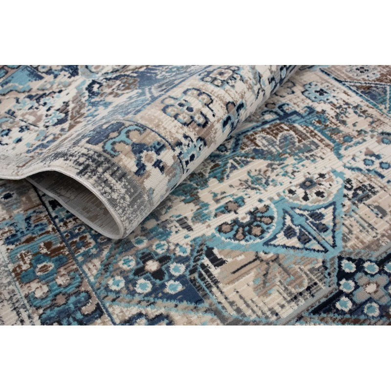 Lucha Oriental Indoor Rug, Runner 2'6" x 10'