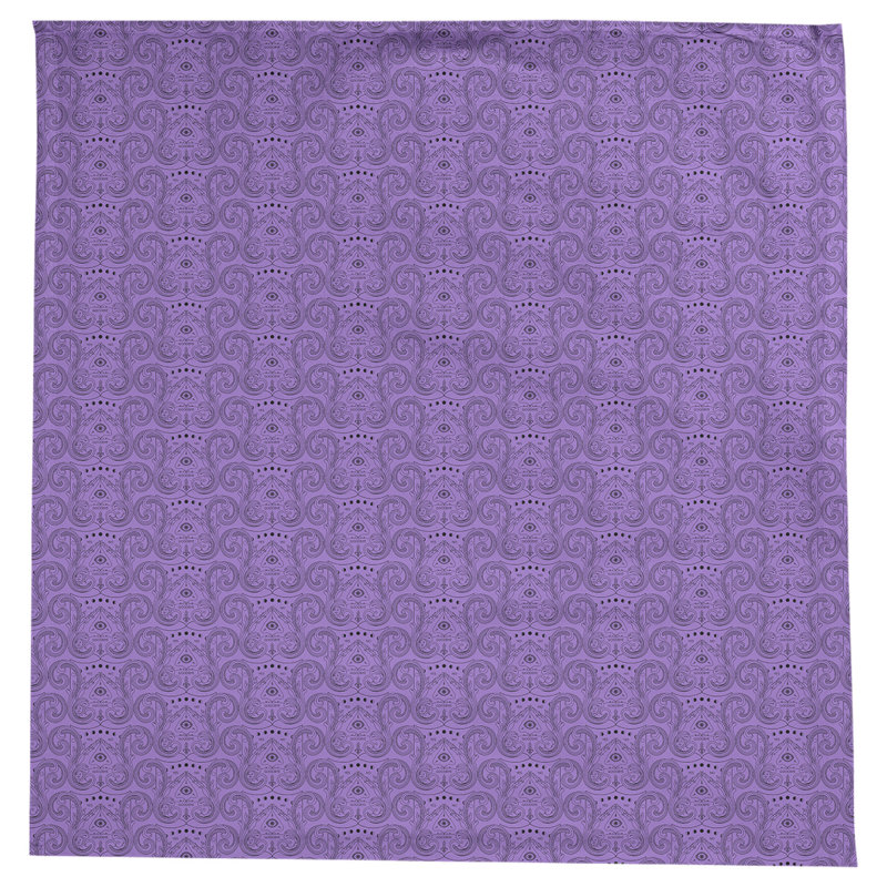 Leffel Geometric Tablecloth, Purple