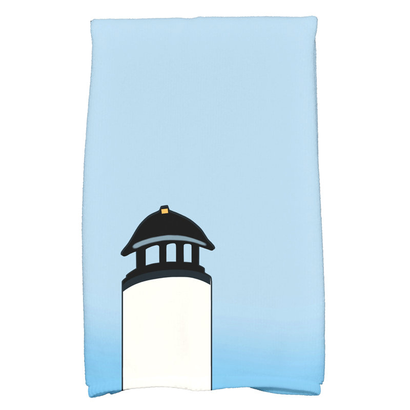 Hancock Tea Towel Kitchen Towel, White