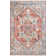 Roeder Oriental Salmon/Orange Area Rug