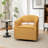Fumiyo Velvet Swivel Barrel Chair-1821590274