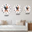 Horloge murale surdimensionnée-2131032236