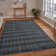 Brackettville Wool Plaid Handwoven Area Rug