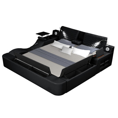 Smart Multifunctional Bed Made With Wood