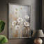 Reproduction encadrée FLORAL Series CCCCXII - bois massif
