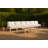 Angilina 180'' Wide Aluminum Patio Sofa with Cushions-61189466-61209894