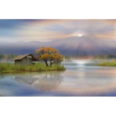 «Morning on the Lake» par Muhammad Idrus Arsades, impression sur toile tendue