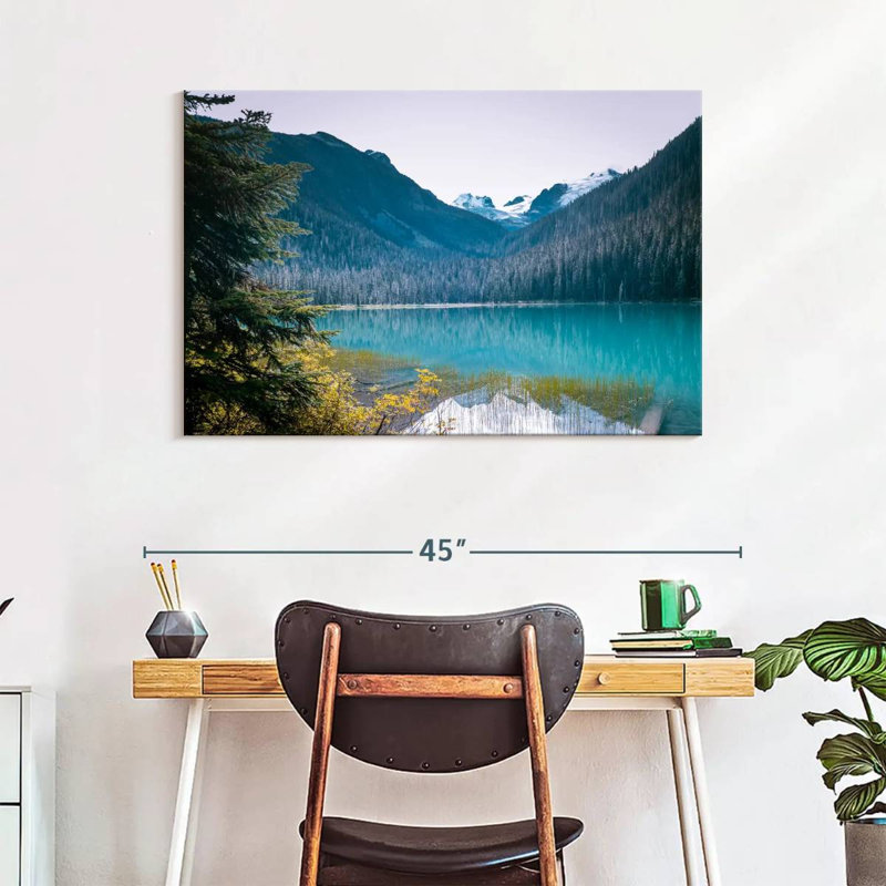 Alvord Joffre Crystal Lake Waters, H 26 po x l 39 po