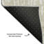 Tapis de Noël haut de gamme lavable à la machine AMF1814 HoHoHo-2022965525