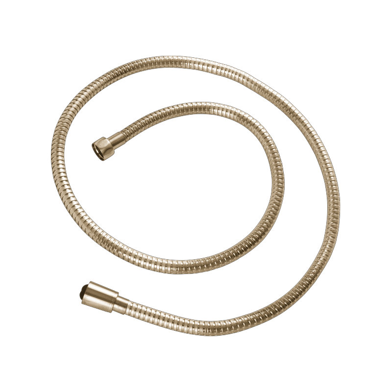 Flexible Shower Hose, Satin Brass