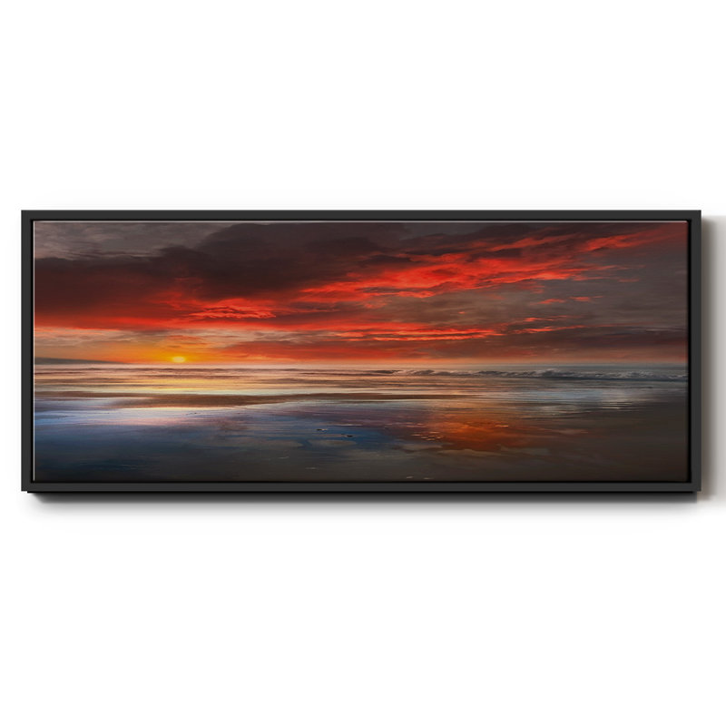 Before the Moon- Framed Canvas
