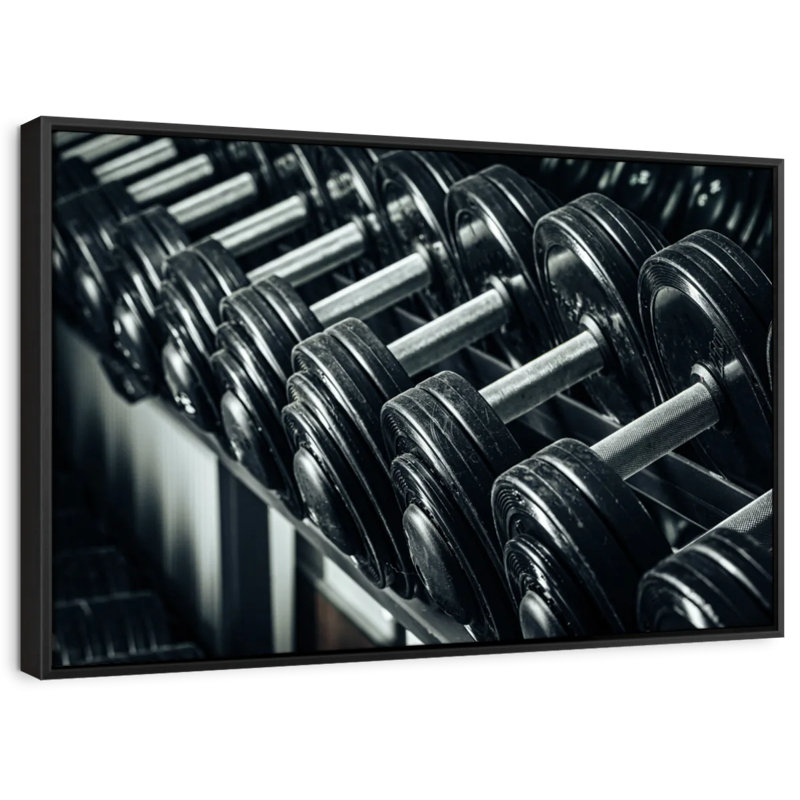 «Workout Loop Wall Art», H 9 po x l 13 po