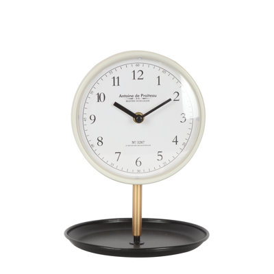 Analog Mechanical Tabletop Clock