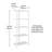 Bookcase, Brown Finish
