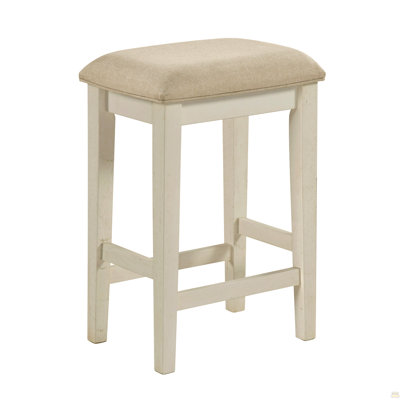 Ensemble de table de salle à manger à hauteur de comptoir moderne à deux tons 4pc