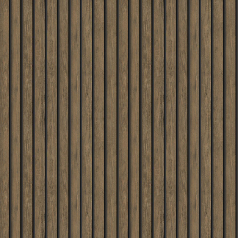 Spinney 53cm x 10.5cm Matte Wallpaper Roll, Oak