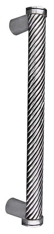 Sanzio Appliance Pull, Antique Silver