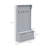 38" 3-In-1 Entryway Hall Tree With Storage Bench, Coat Rack With Four Hooks And Shoe Storage, Gray-1396259646