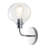 Daulton Iron/Seeded Glass Cottage Rustic LED Vanity Light-1588011387-1531401944
