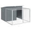 Charyl Galvanised Steel Dog House-1450881203