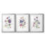 Variété de couleurs I - Impression personnalisée de qualité supérieure avec cadre mat - 3 pièces-441899999
