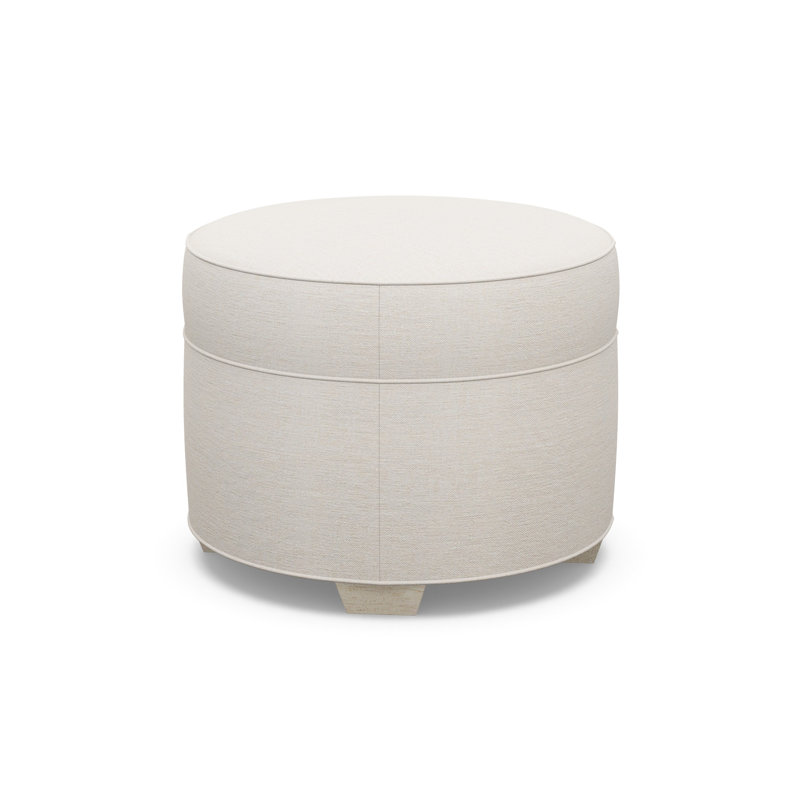 Round Ottoman, 9637-49, Sandstone