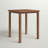 Brighton Square Teak Solid Wood Outdoor Bar Table Yes , 35 " W 35 " D