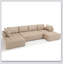 Canapé modulaire 138,5 po, canapé en U, salon, appartement-1108521668