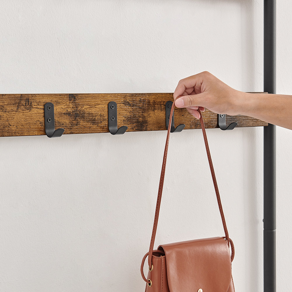 Williston Parke Hall Tree 27.6'' Wide with Bench and Shoe Storage