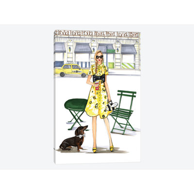 «Kate Spade Kinda Day», reproduction sur toile
