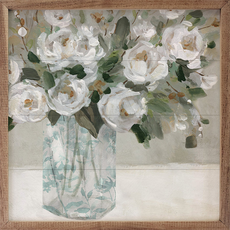 Modern Roses I par Carol Robinson, H 4 po x l 4 po