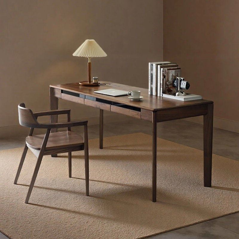 Bureau nordique minimaliste, H 29,53 po x l 47,24 po x P 23,62 po