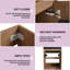 Meuble-lavabo simple 23,64 po avec plateau en résine Daiona-1944870300