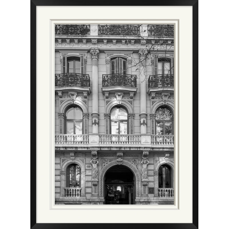 Barcelona Details 1 Print by Lillian August